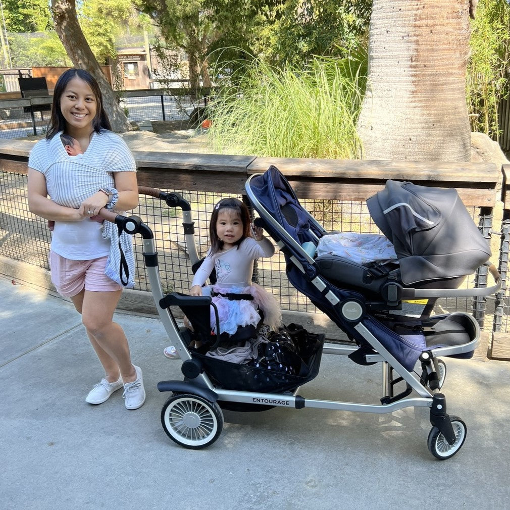 Zoo Day With Two Under Three? Actually Not a Disaster This Time. The Austlen Entourage 2.0 Is Hands-Down The Best Zoo Stroller For Family Outings