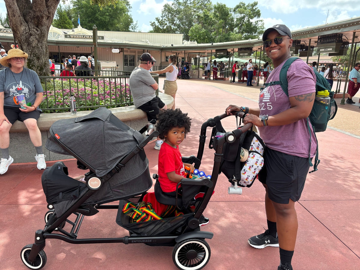 The Secret Weapon That Made Disney With A Baby And A 5-Year-Old Surprisingly Easy (Why The Austlen Entourage 2.0 Is THE Best Disney Stroller For Kids This Age) - Includes Packing List and Disney Transportation Tips With A Stroller!