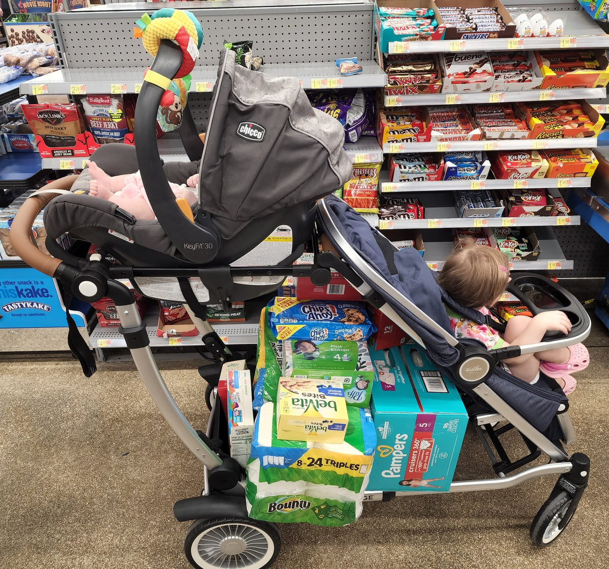 Why The Austlen Entourage Is The Only Double Stroller We Use Now (And It Holds Everything)