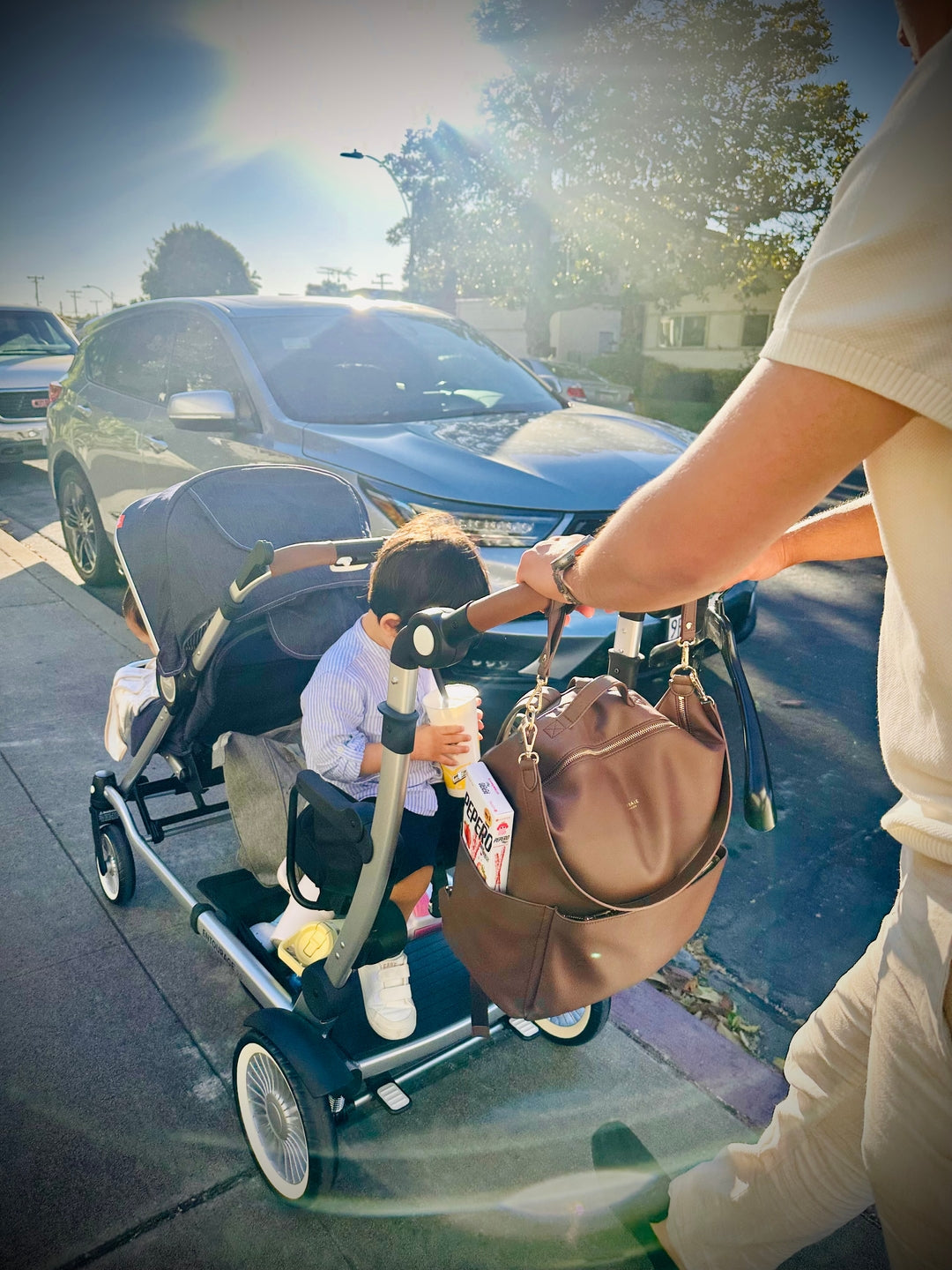 Why The Entourage 2.0 by Austlen Is the Best Double Stroller for Two Kids And Travel