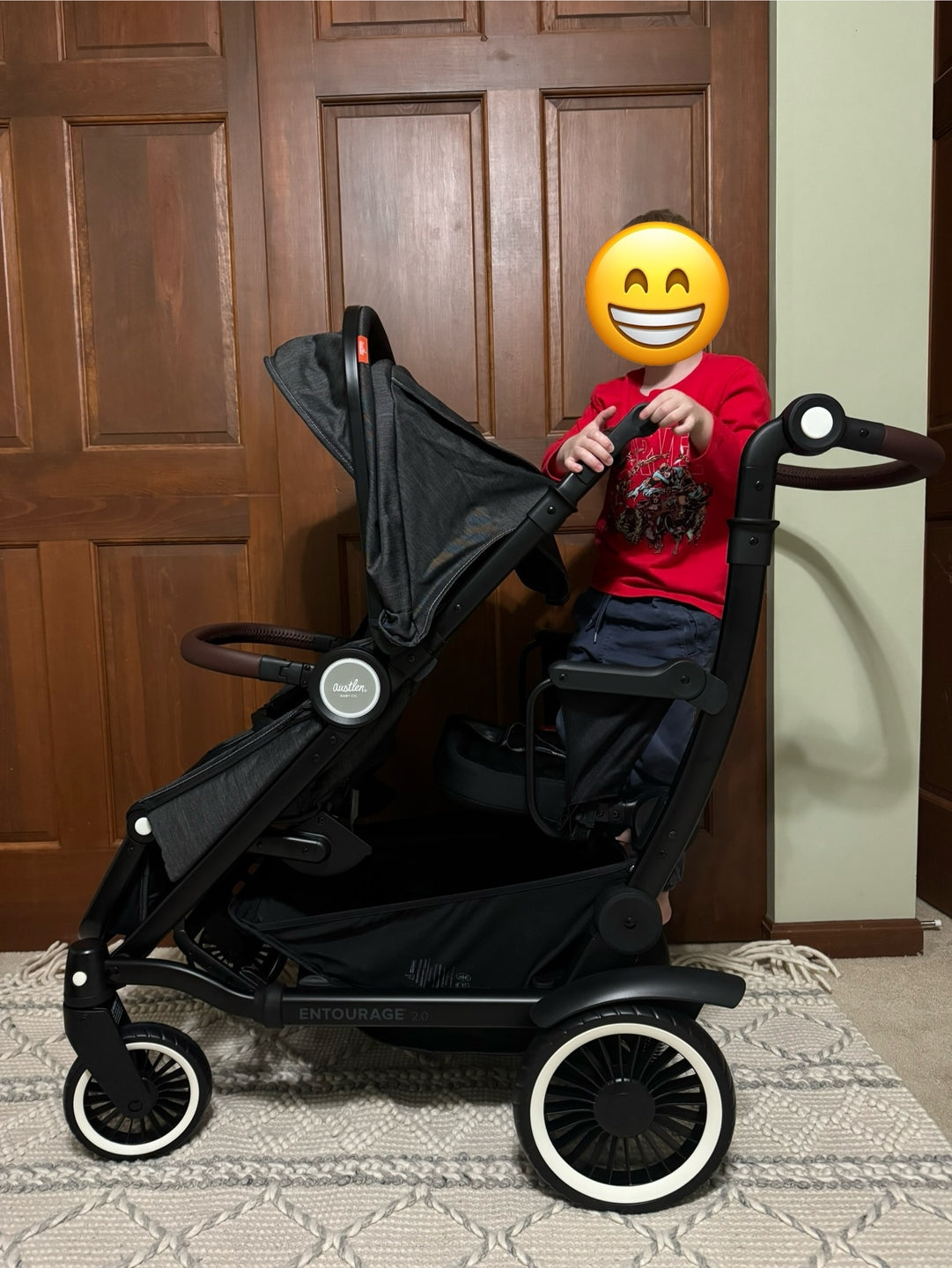 The Best Single to Double Stroller for a Bigger Age Gap (Spoiler - It's the Austlen Entourage 2.0)