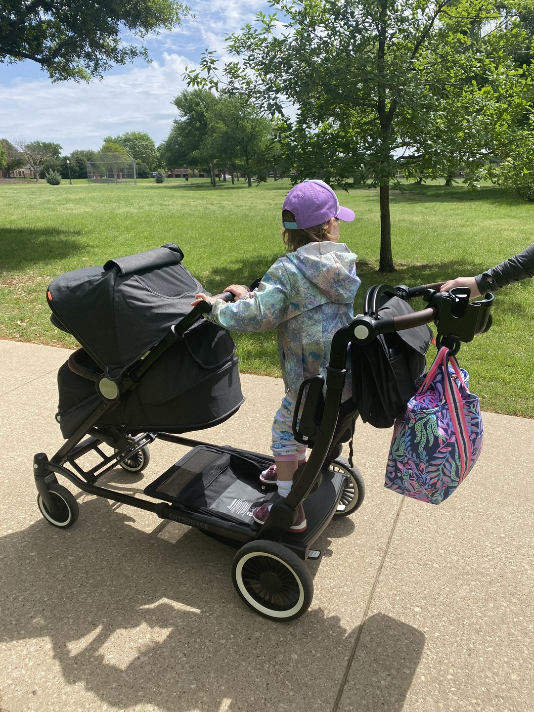 Why The Austlen Entourage Is The Only Stroller That Works for My Newborn and Big Kid