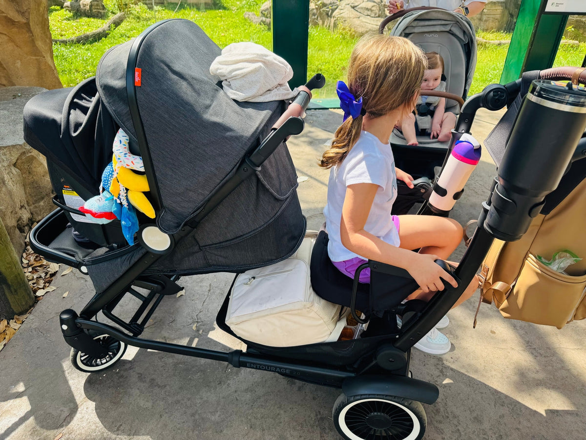 Weekend Errands, Made a Lot Less Chaotic With The Austlen Entourage 2.0 – The Best Single to Double to Sit &amp; Stand Stroller Out There