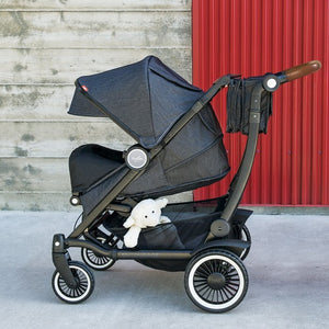 Austlen Entourage Best Single to Double Stroller and Best Sit and Stand Stroller for Infant and Toddler and Best Double Stroller for Big Kids