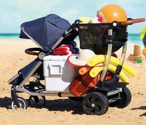 Austlen Entourage Best Single to Double Stroller and Best Sit and Stand Stroller for Infant and Toddler and Best Double Stroller for Big Kids