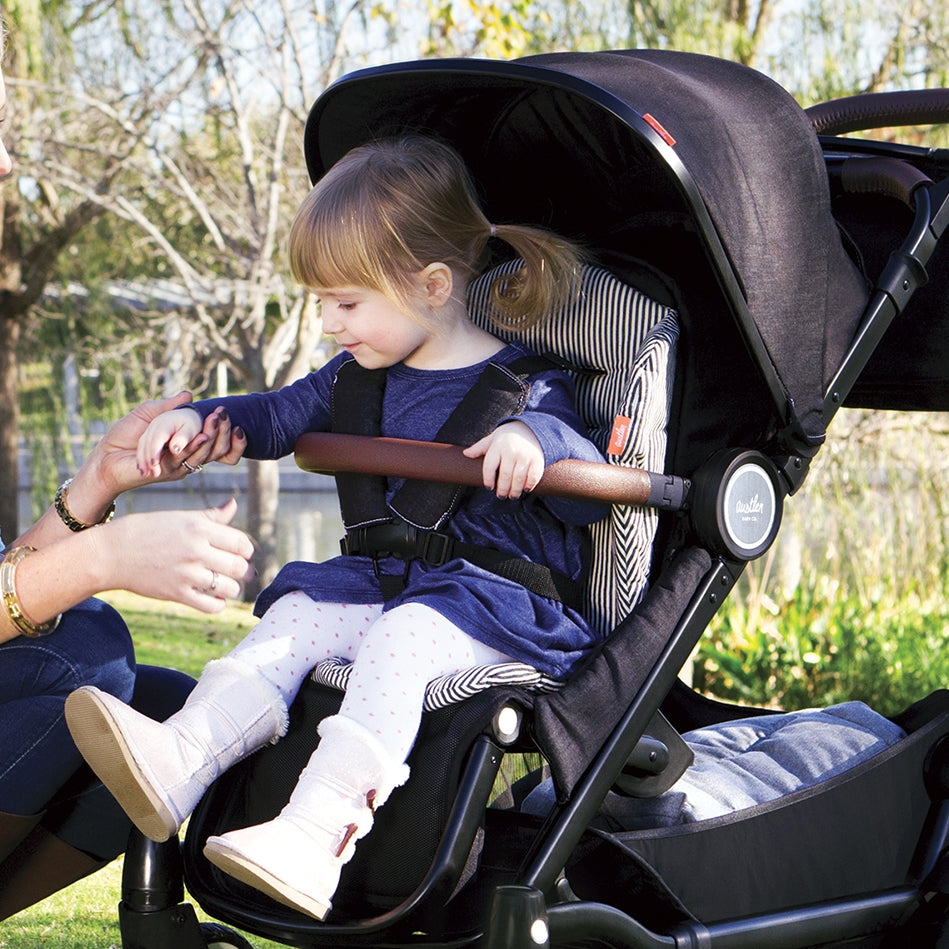 Bundle: Parent Console + Seat Liner in Black