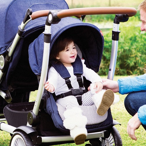 Austlen Entourage Best Single to Double Stroller and Best Sit and Stand Stroller for Infant and Toddler and Best Double Stroller for Big Kids