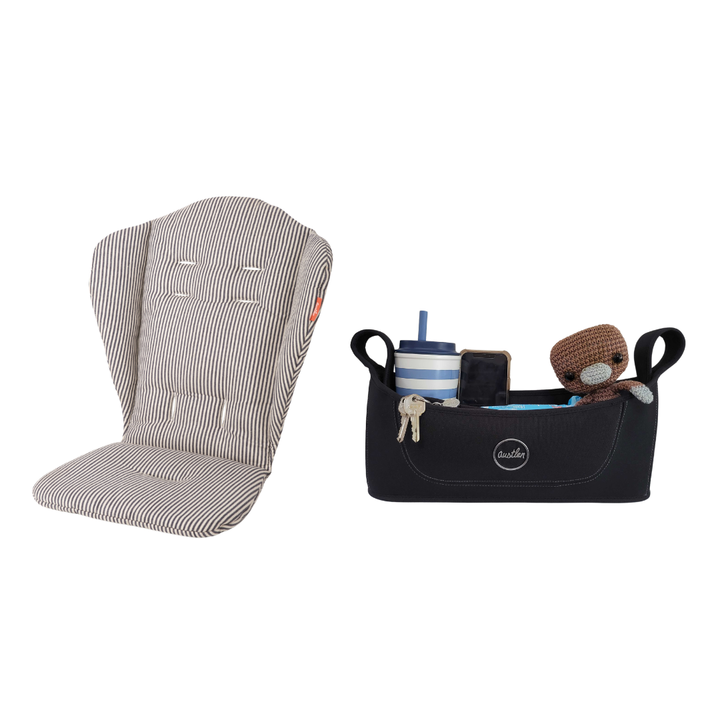Bundle: Parent Console + Seat Liner in Black