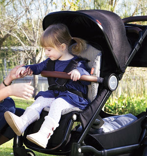 Austlen Entourage Best Single to Double Stroller and Best Sit and Stand Stroller for Infant and Toddler and Best Double Stroller for Big Kids